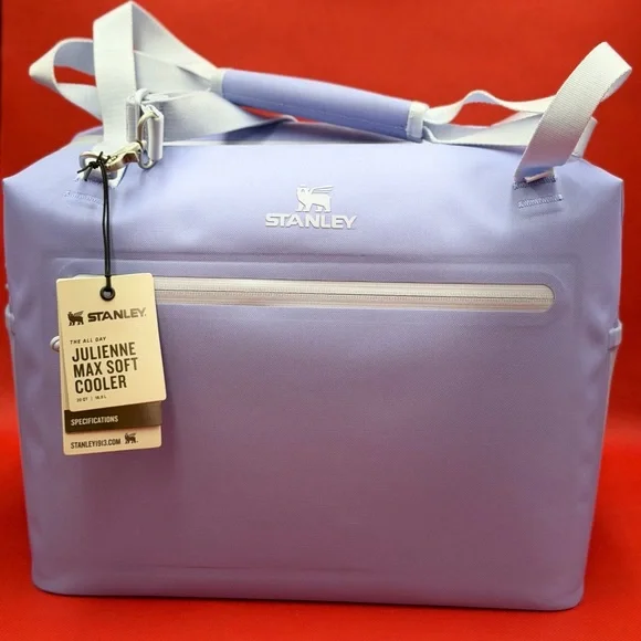 Stanley Julienne Max Soft Cooler Hydrangea Purple 20 qt New - Picture 3 of 13